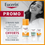 Eucerin Ecran Huile controle 50ml+Hydro-protect Ech+Dermopure Ech Pack