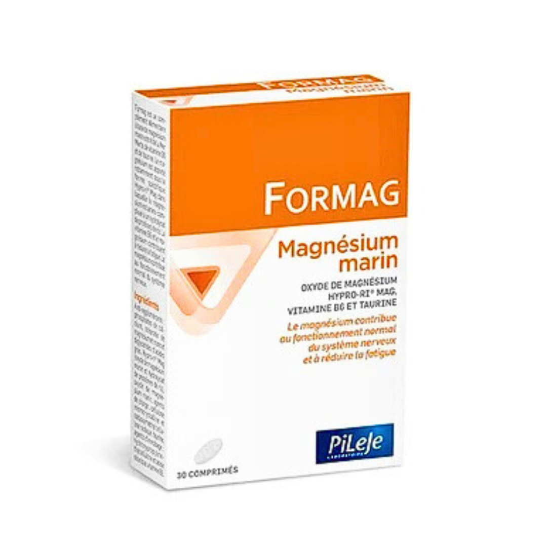 Formag-Magnesium-Marin-30comprimes Formag Magnesium Marin 30 Comprimes – Image 1