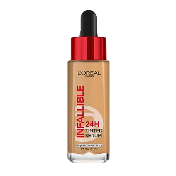 L'oreal Infallible 24H Teinte Serum 5-6 Medium 30ml