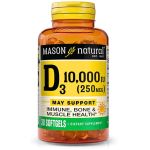 Mason Natural D3 10000 IU 30 softgels