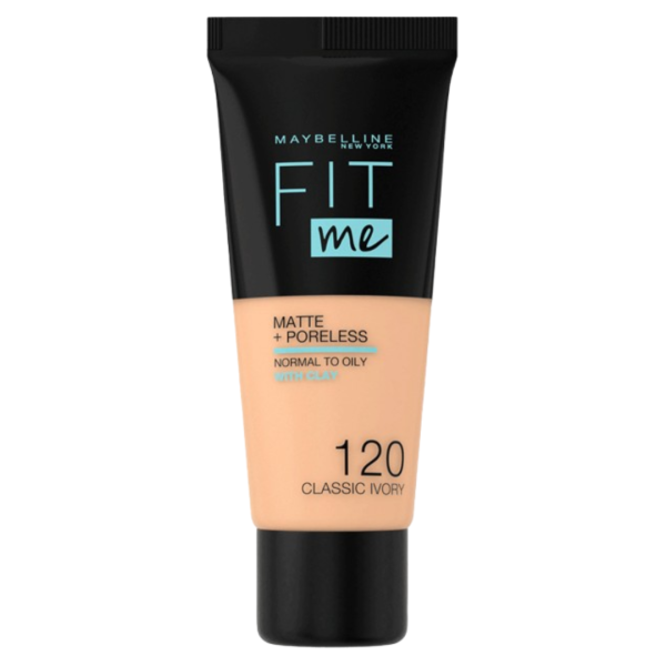 Maybelline Fit Me Fond De Teint Luminous +Smooth spf18 Nu 120 30ml