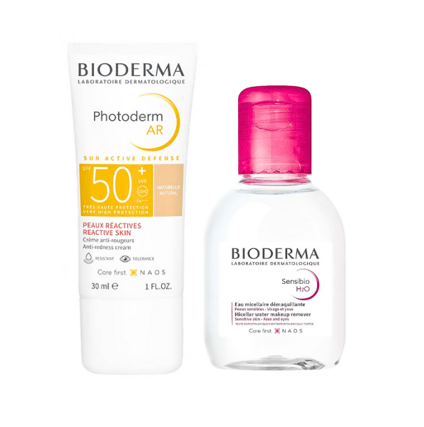 Photoderm AR spf50 Naturel 30ml+Sensibio H2o 100ml Pack