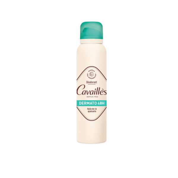ROGE CAVAILLES DÉO-SOIN DERMATO SPRAY SANS SELS D'ALUMINIUM 150ML