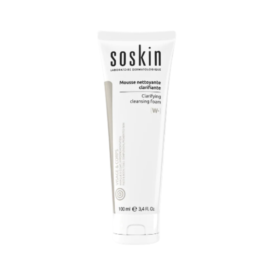 Soskin-Mousse-Nettoyante-Clarifiante-100ml Soskin Mousse Nettoyante Clarifiante 100ml – Image 1