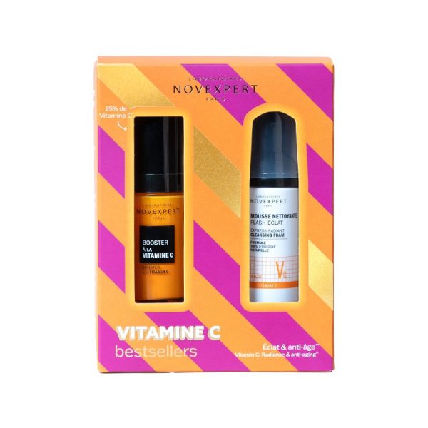 NOVEXPERT – Coffret Booster Vitamine C + Mini Mousse
