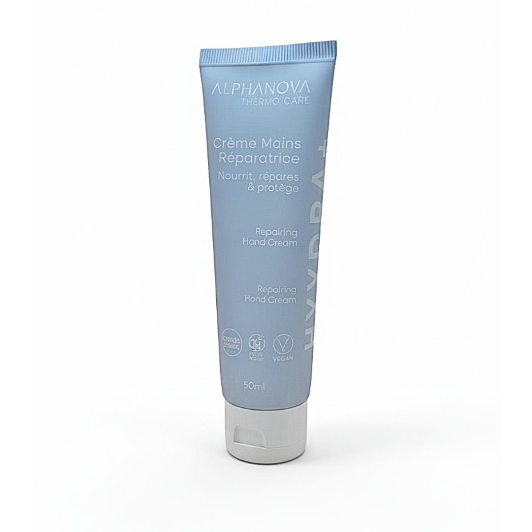 Alphanova-Hydra-Creme-Mains-Reparatrice-50ml Alphanova Hydra+ Creme Mains Reparatrice 50ml – Image 1