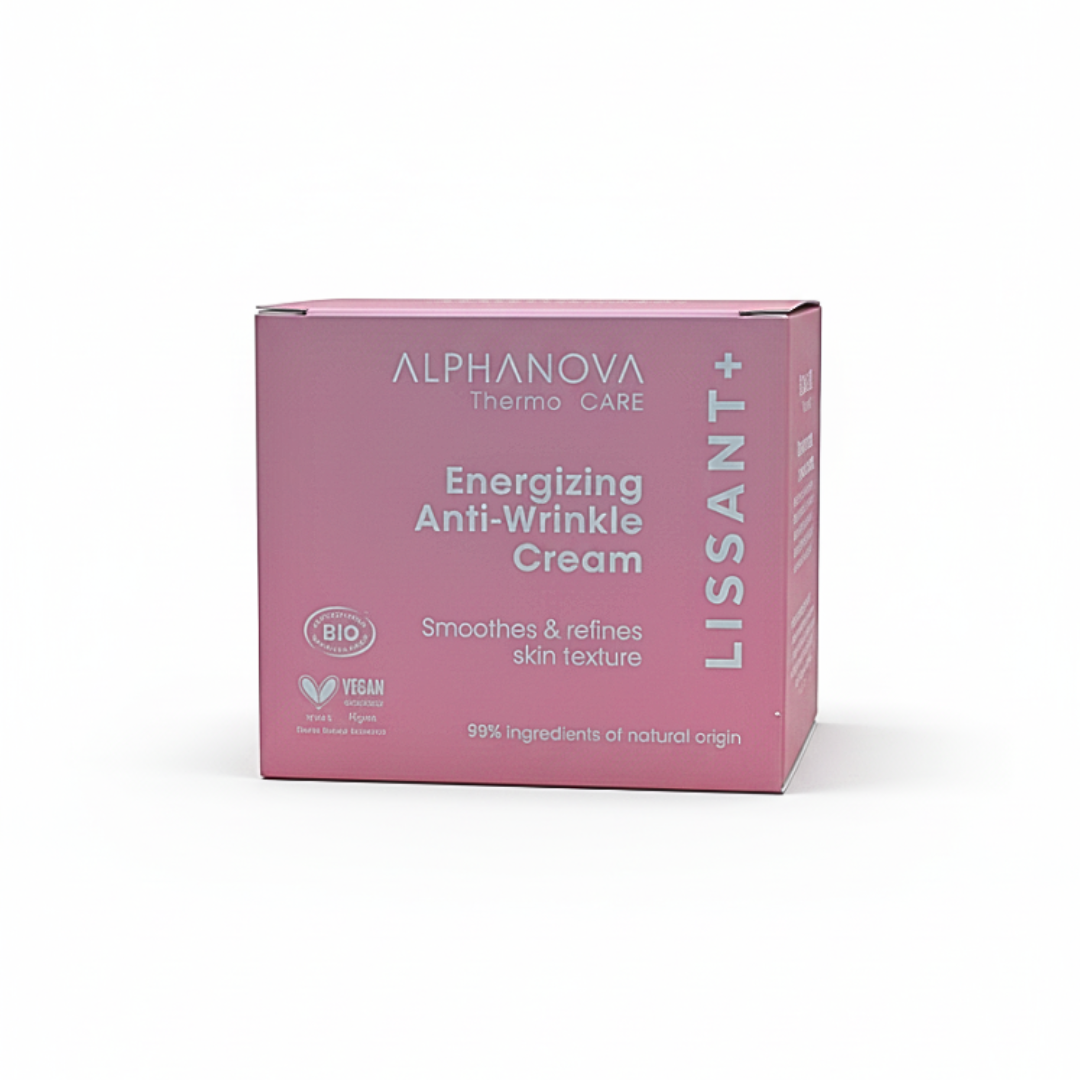 Alphanova-Lissant-Creme-Anti-rides-Energisante-50ml Alphanova Lissant+ Creme Anti-Rides Energisante 50ml – Image 1