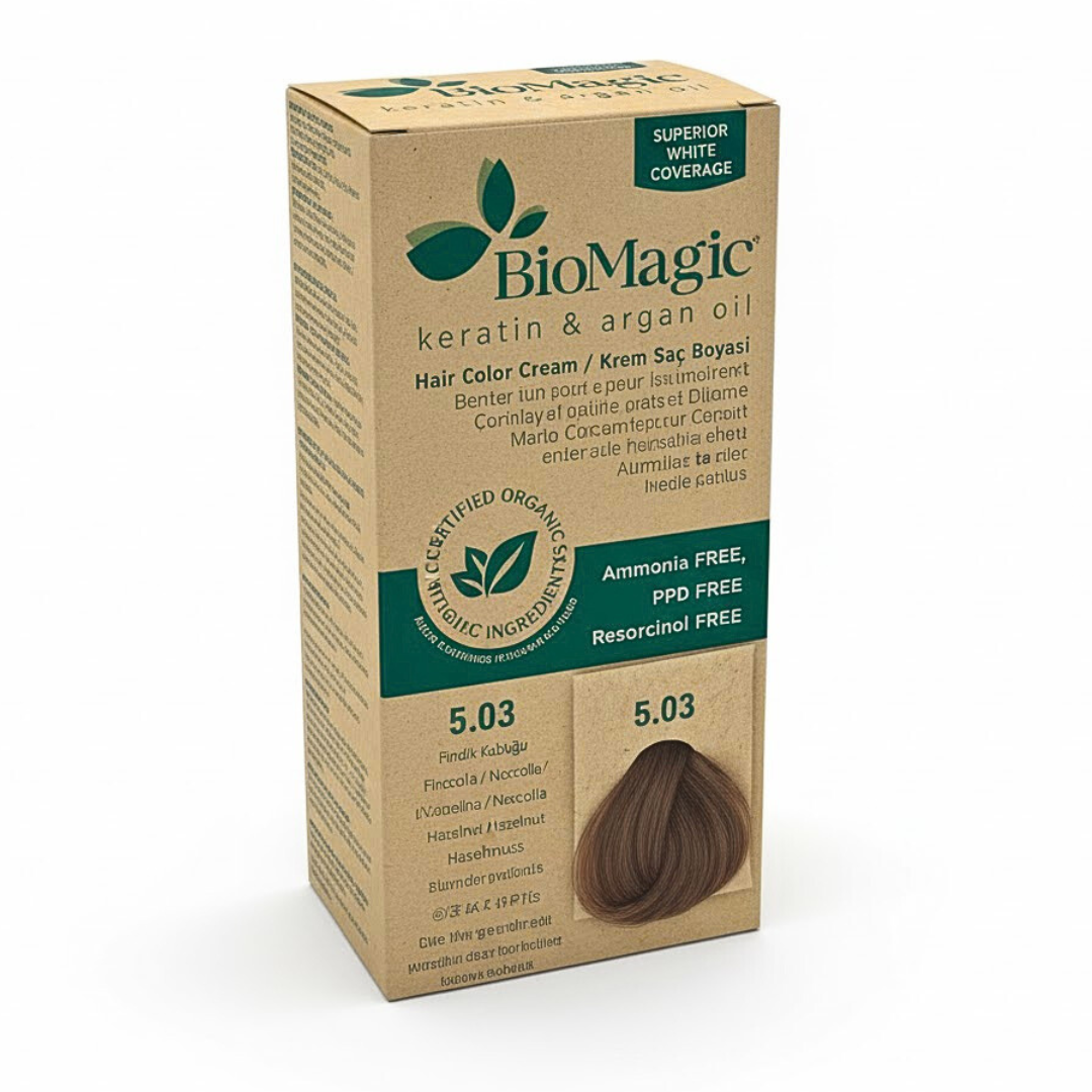 Biomagic-Color-Cream-503-Chatain-Clair-Natr-Dore Biomagic Color Cream 5/03 Chatain Clair Natr Dore – Image 1