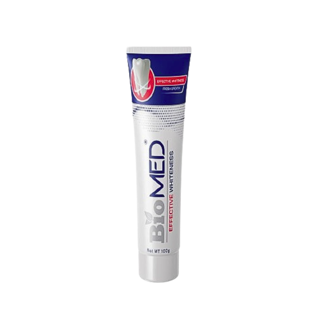 Biomed-Dent-Blancheur-Effective-100g Biomed Dentifrice Blancheur Effective 100g – Image 1
