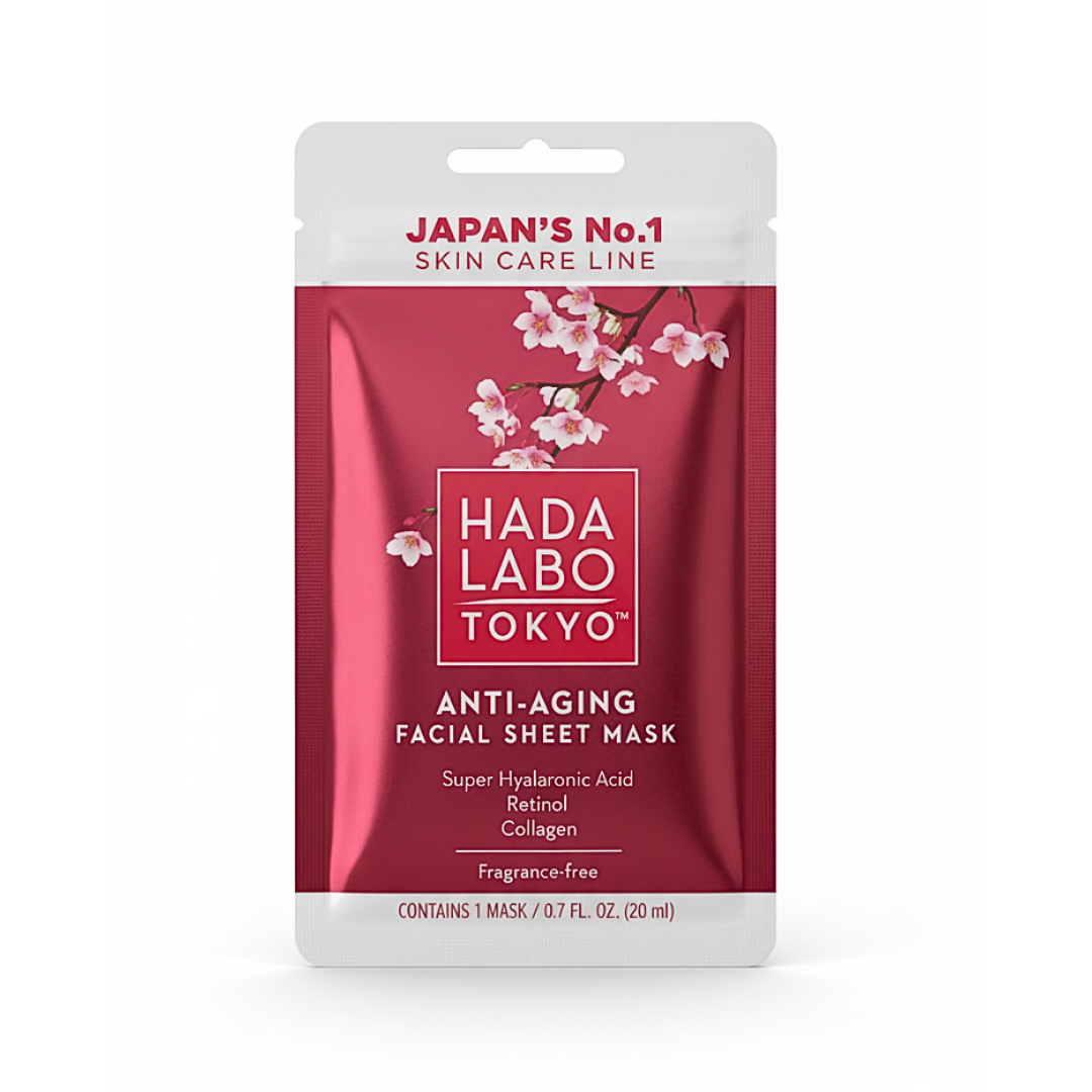 Japanese-Hada-Labo-Anti-Age-Moist.-Mask-20ml Japanese Hada Labo Anti Age Moist. Mask 20ml – Image 1