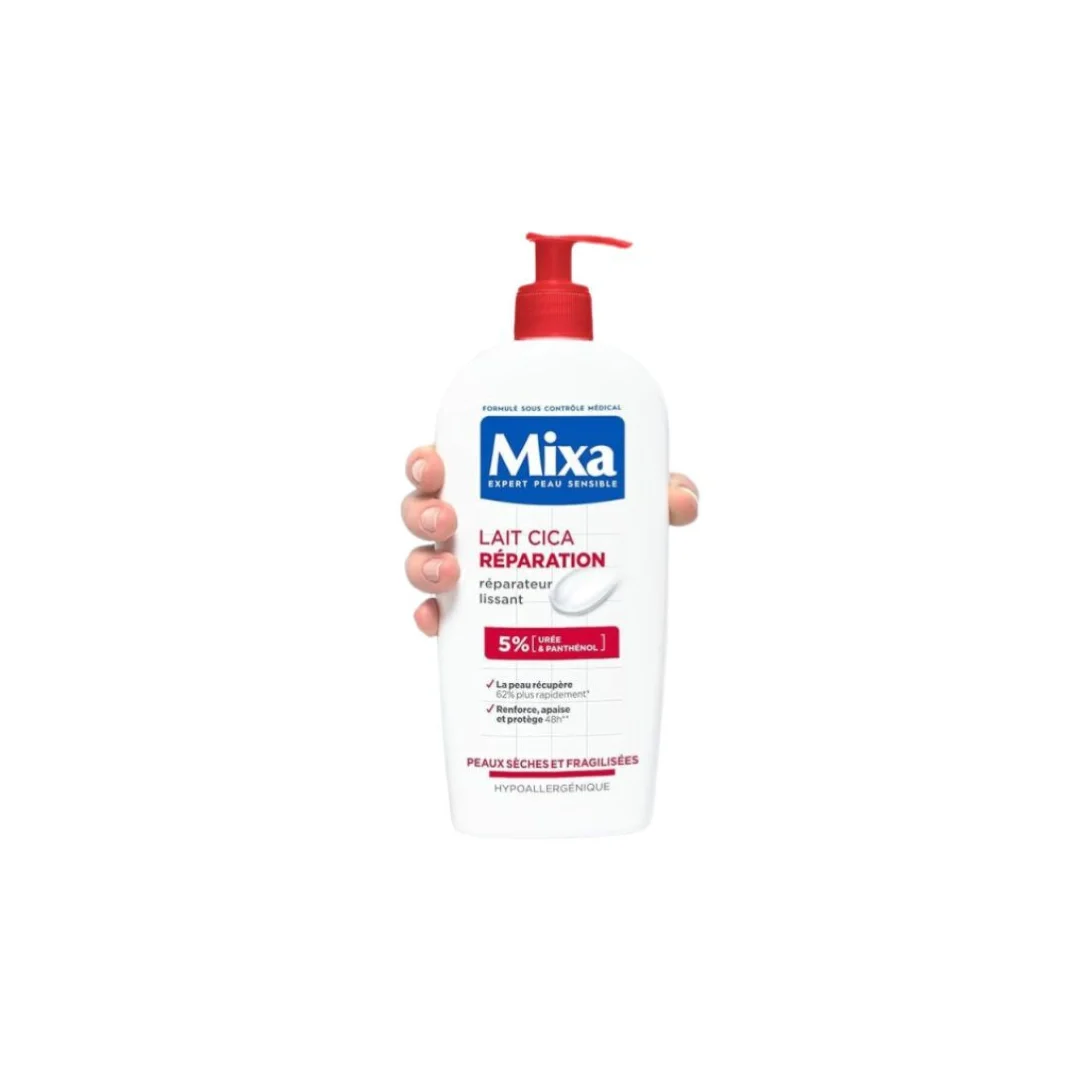 Mixa-Expert-Peau-Sensible-–-Cica-Lait-Reparation-Avancee-–-250ml- Mixa Expert Peau Sensible – Cica-Lait Réparation Avancée – 250ml – Image 1