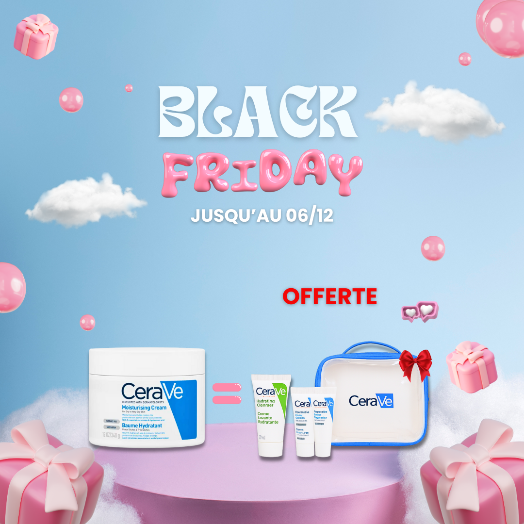 CeraVe Baume Hydratant Nourrissant Peau Sèche à Très Sèche 454g = Trousse + Crème Lavante 20ml + 2 Baume Hydratant 5ML CeraVe Baume Hydratant Nourrissant Peau Sèche à Très Sèche 454g = Trousse + Crème Lavante 20ml + 2 Baume Hydratant 5ML