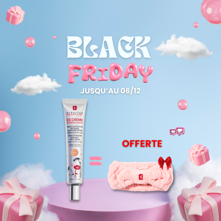 ERBORIAN – CC Crème Clair SPF 25 45ml = Bandeau Offert