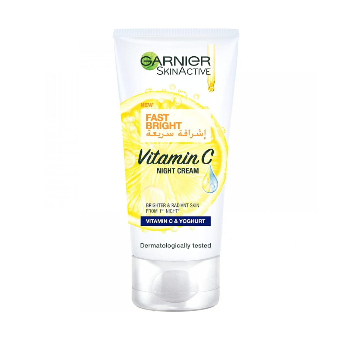 Garnier-Fast-Bright-Vitamine-C-Day-Night-50ml Garnier Fast Bright Vitamine C Day Night 50ml – Image 1