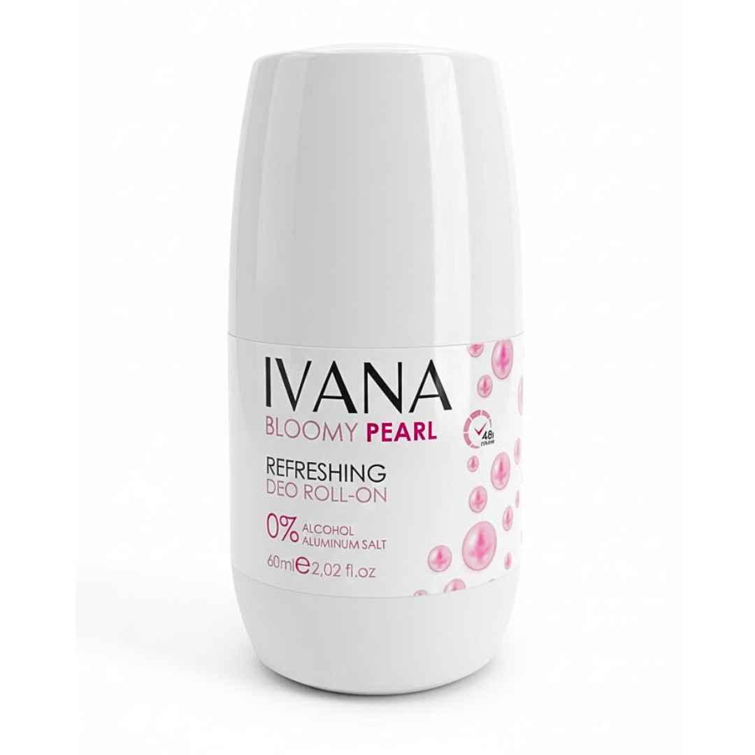 Ivana-Deo-Bloomy-Pearl-48H-60ml Ivana Deodorant Bloomy Pearl 48H 60ml – Image 1
