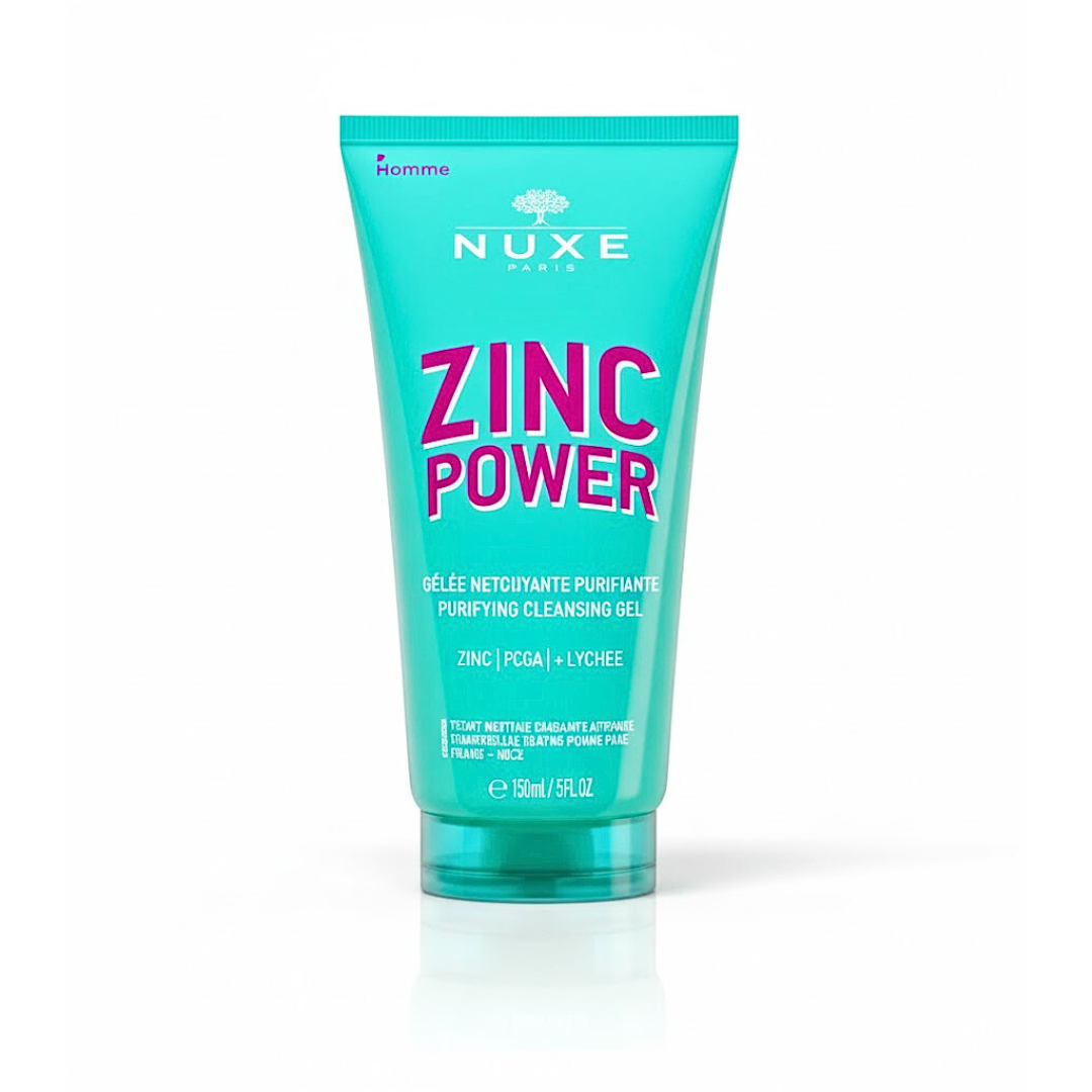Nuxe-Zinc-Power-Gel-Nettoyante-Purifiante-150ml Nuxe Zinc Power Gel Nettoyante Purifiante 150ml – Image 1