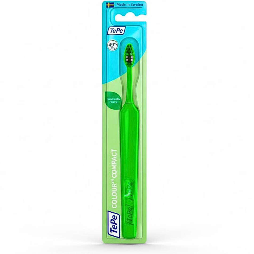 Tepe-Bad-Colour-Compact-Vert-Extra-Soft Tepe Brosse A Dents Colour Compact Vert Extra Soft – Image 1