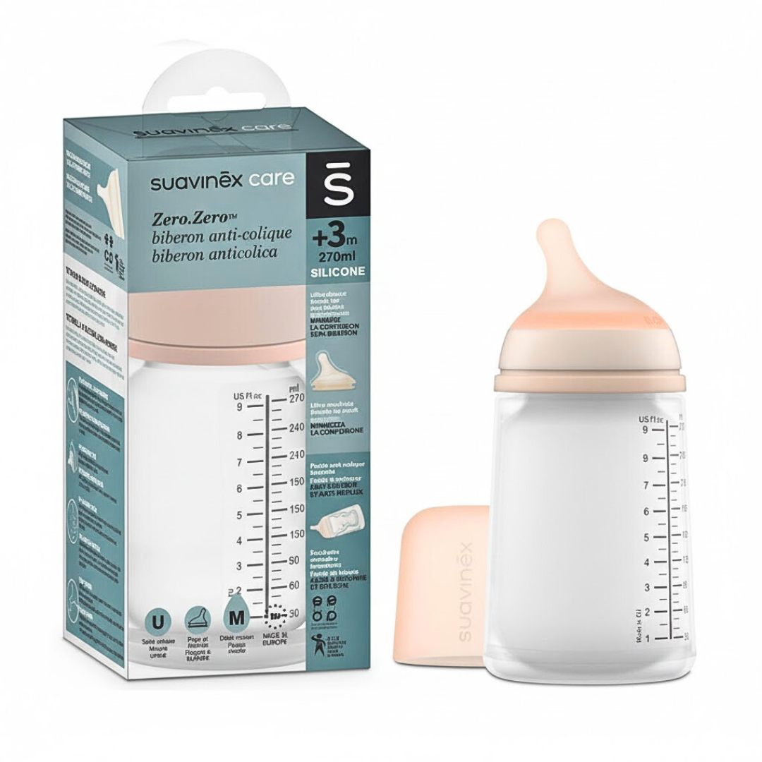 suavinex-Biberon-Anti-colique-Ultra-Soft-3m-270ml Suavinex Biberon Anti-Colique Ultra Soft +3m 270ml – Image 1