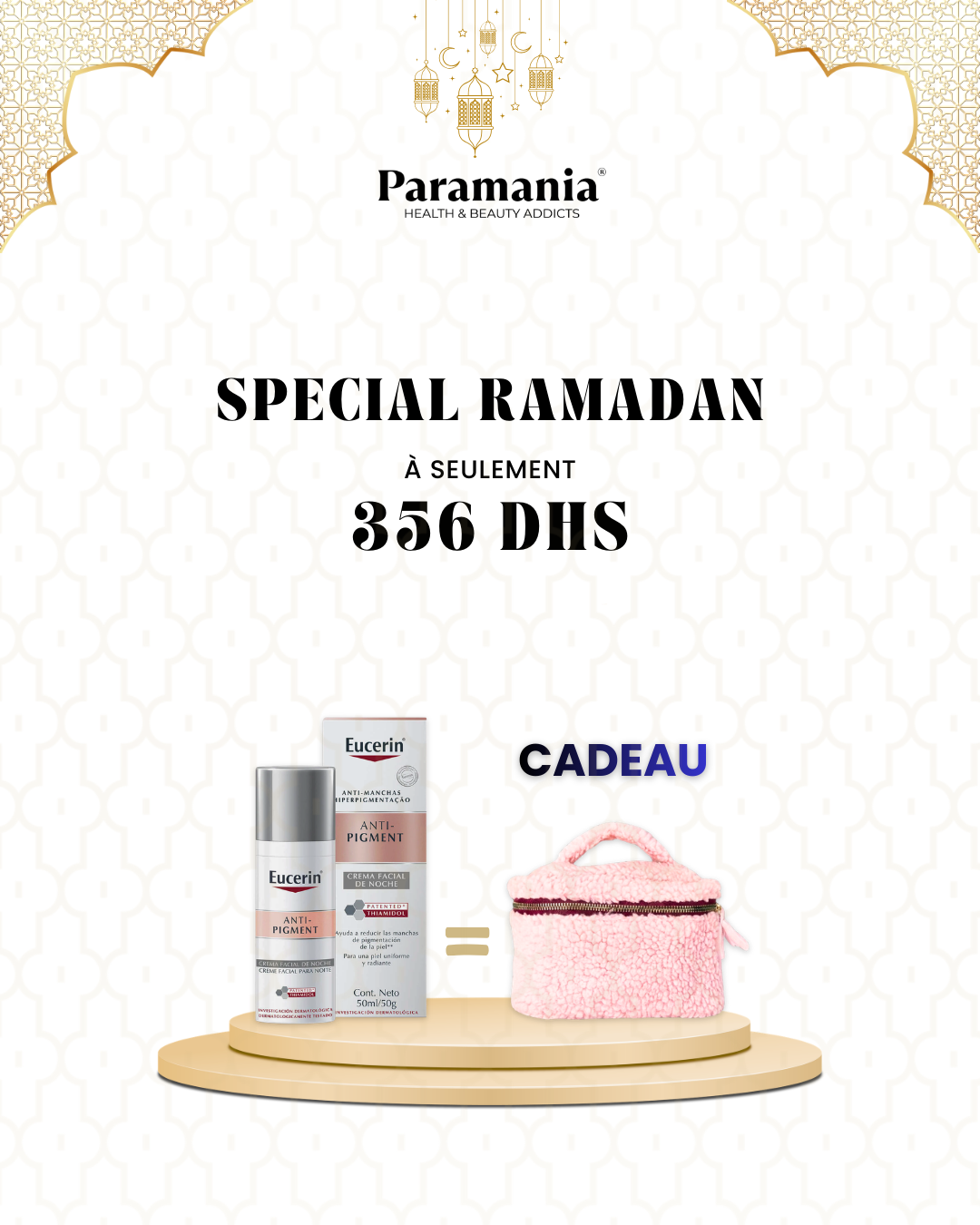 10 EUCERIN ANTI-PIGMENT SOIN DE JOUR SPF 30 – 50 ML = Vanity Offerte – Image 1