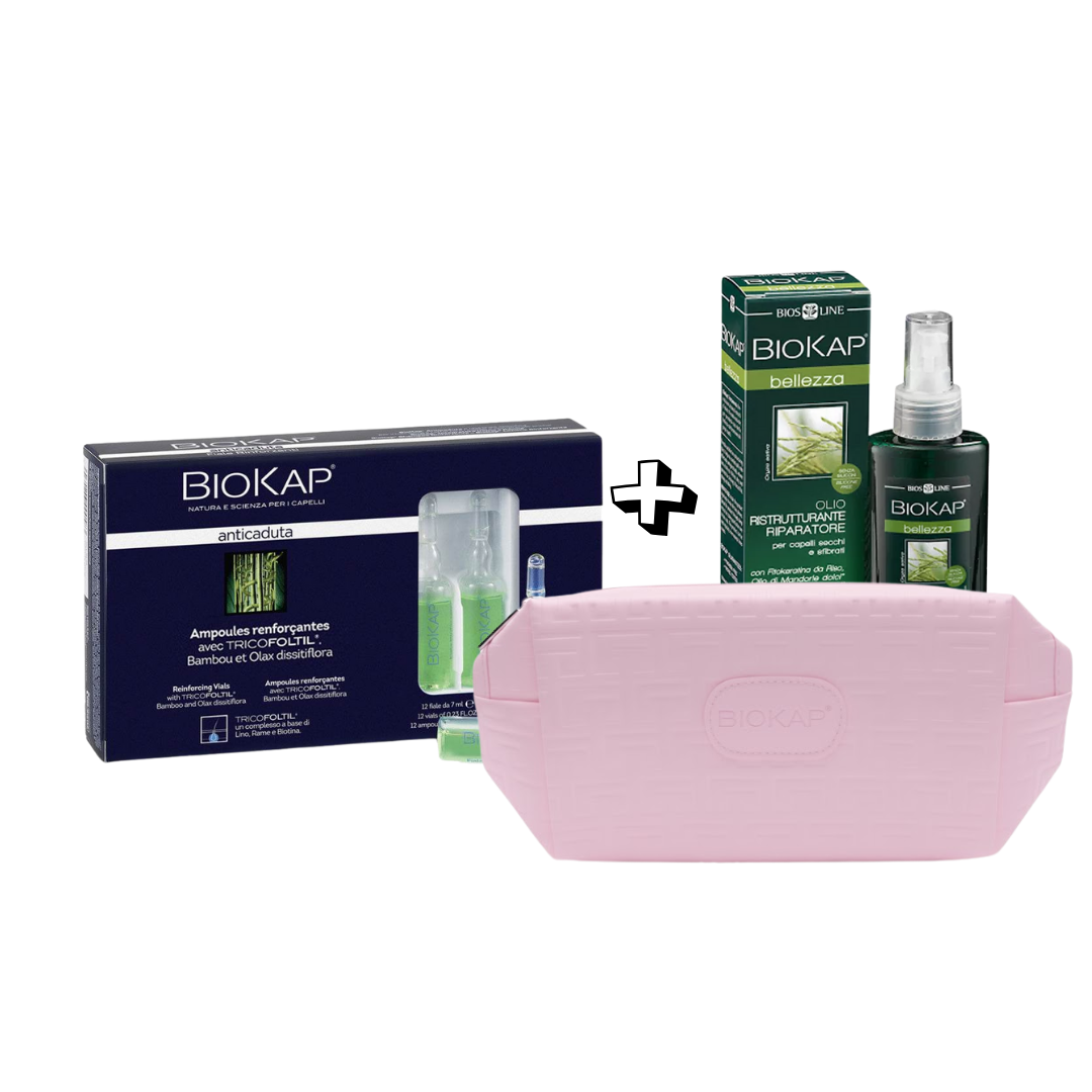 Biokap-Duo-Trousse-Ampoules-17mlHuile-Restruturante-125ml-1 Biokap duo Trousse " Ampoules 12*7ml+Huile Restruturante 125ml" – Image 1