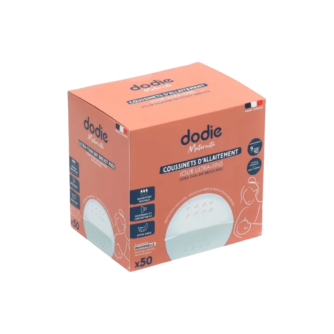 Dodie-Coussinets-Dallaitement-Jour- Dodie Coussinets D'allaitement Jour 50 Pieces – Image 1