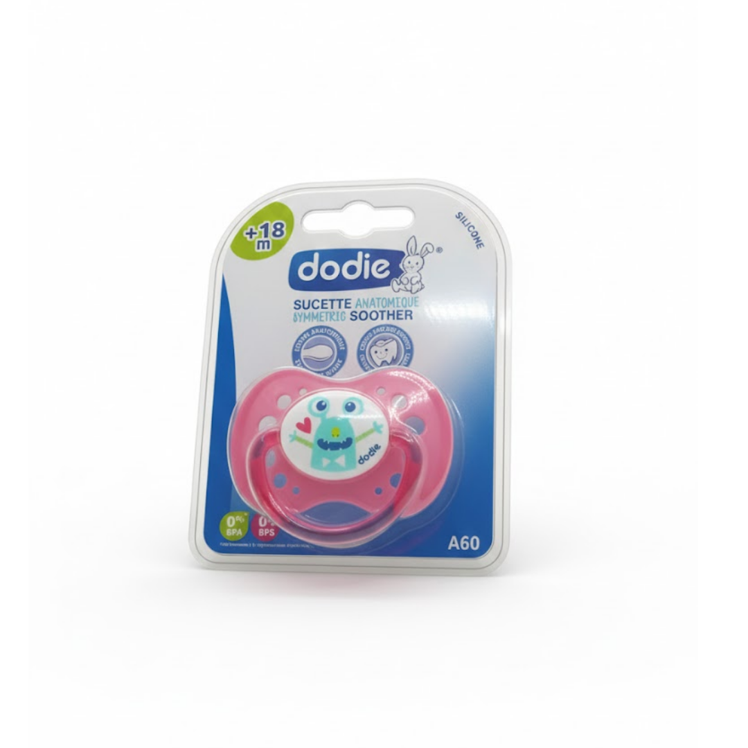 Dodie-Suc-Anat-18m-A60 Dodie Sucette Anatomiques 18m+ A60 – Image 1
