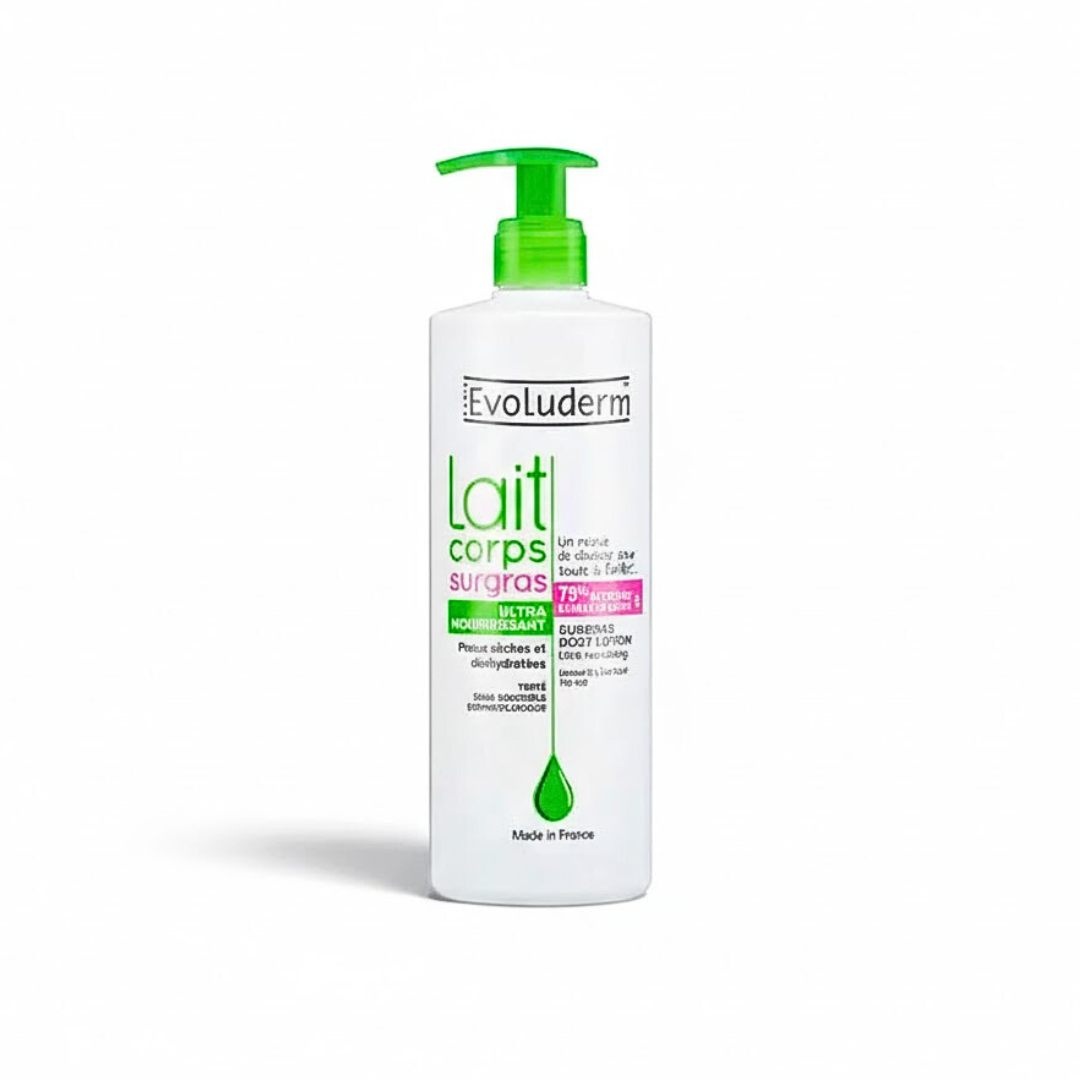 Evoluderm-Lait-Corps-Surgas-500ml Evoluderm Lait Corps Surgas 500ml – Image 1