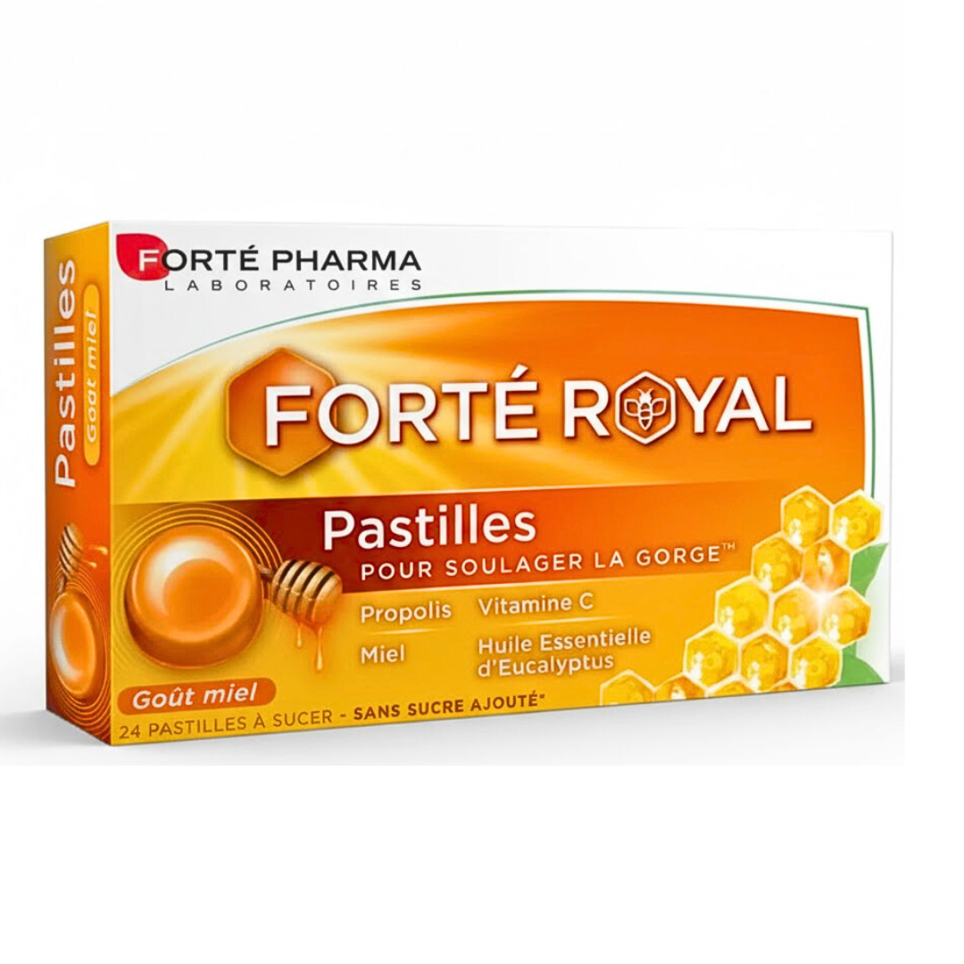 Forte-Pharma-Forte-Royal-Pastilles-24un Forte Pharma Forte Royal Pastilles 24 Unites – Image 1