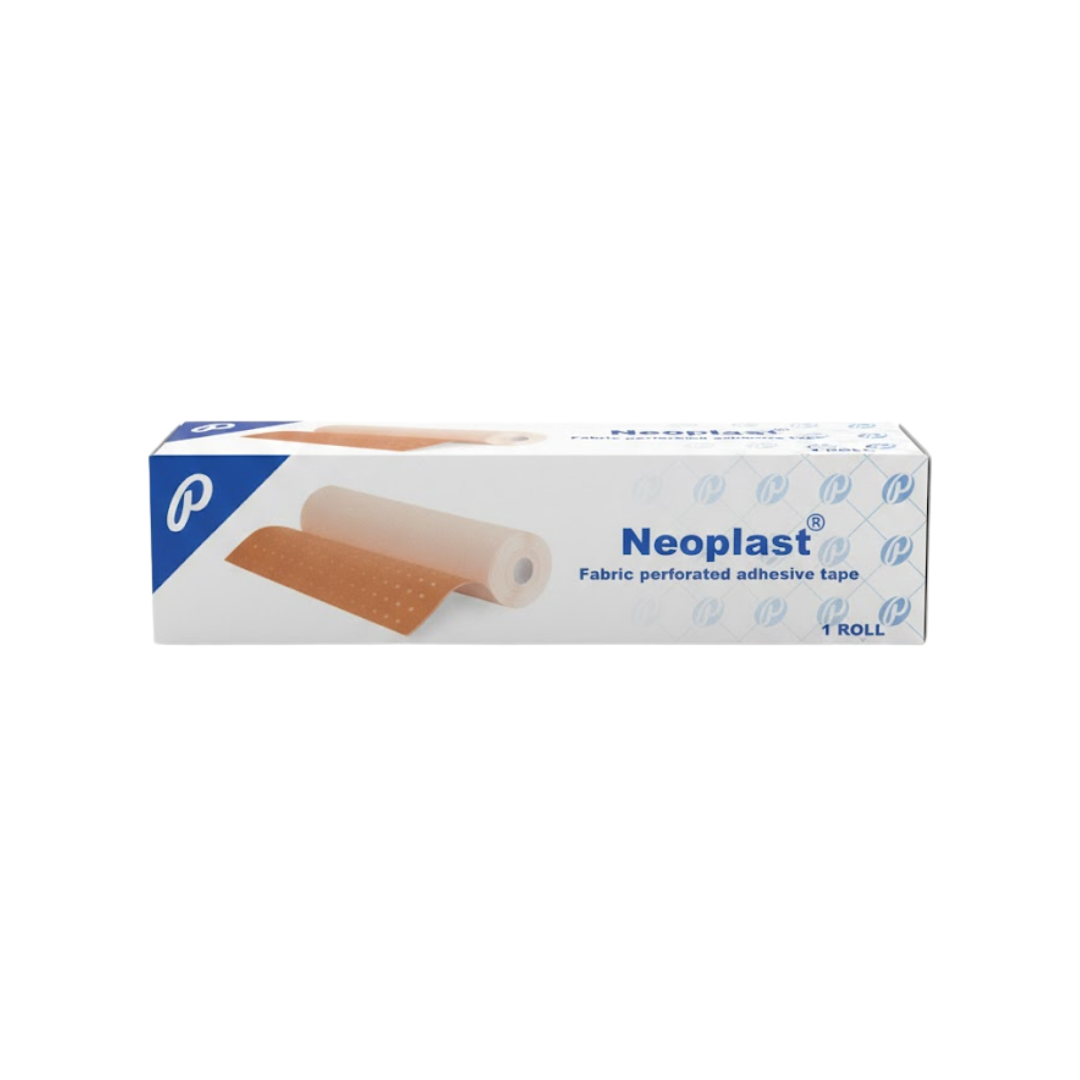 Neoplast-Sparadraps-Perfores-5x10-1 Neoplast Sparadraps Perfores 5x18 cm – Image 1