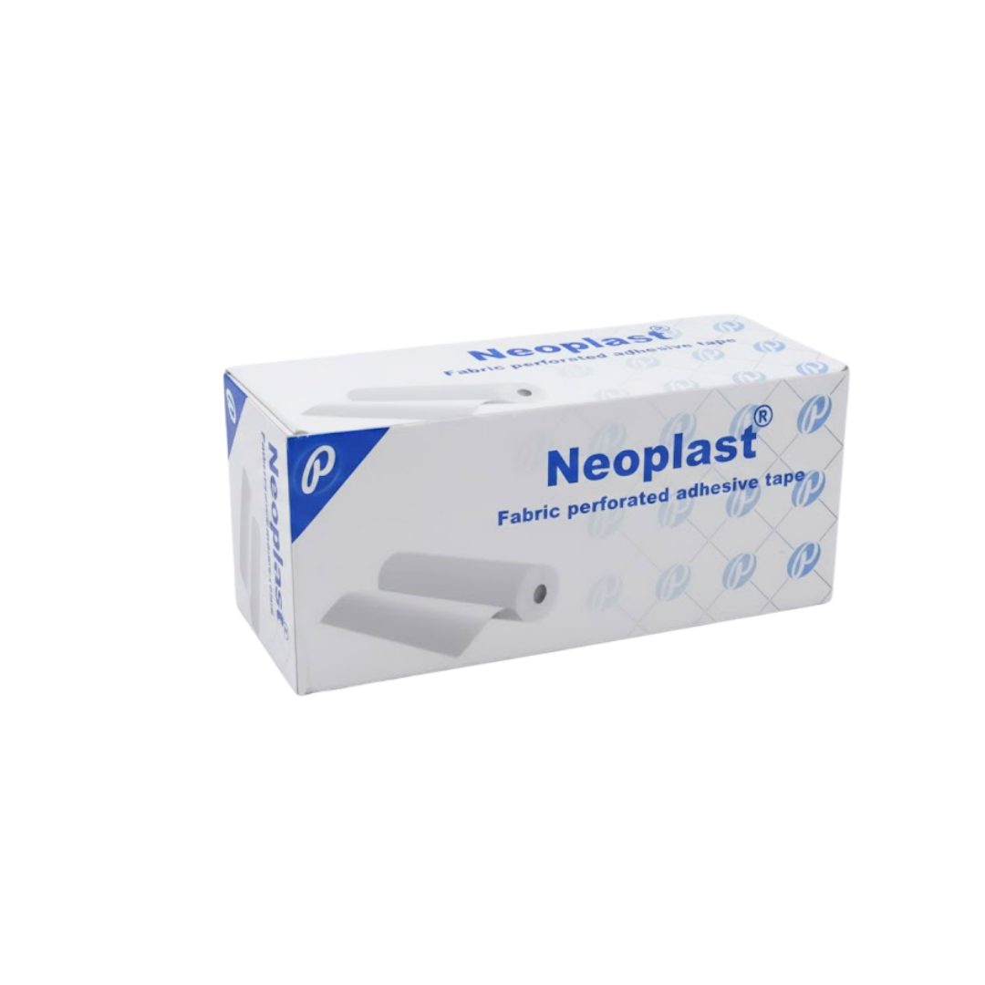 Neoplast-sparadrap-5m10cm-Blanc Neoplast sparadrap 5m x 10cm Blanc – Image 1