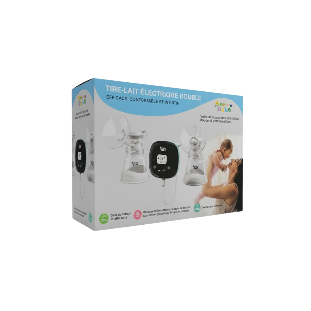 Notre-Bebe-Tire-Lait-Electrique-Double Notre Bebe Tire Lait Electrique Double – Image 1