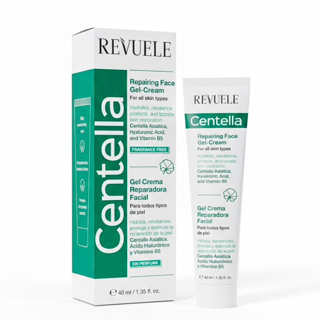 Revuele-Centella-Repairing-Face-Gel-Cream-40ml Revuele Centella Repairing Face Gel-Cream 40ml – Image 1