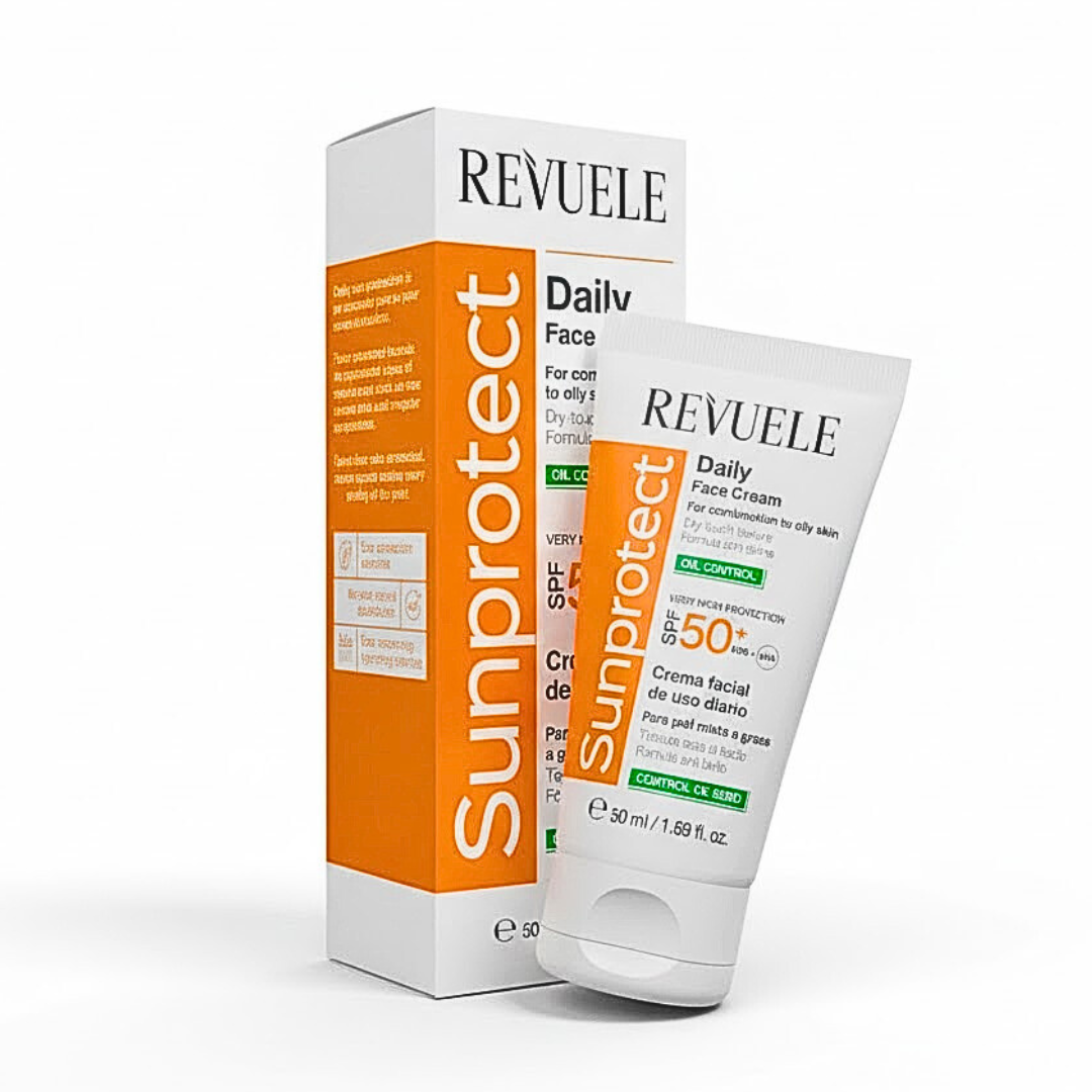 Revuele-Sunprotect-Daily-Face-Cream-Oil-Control-Spf50-50ml Revuele Sunprotect Daily Face Cream Oil Control Spf50+ 50ml – Image 1