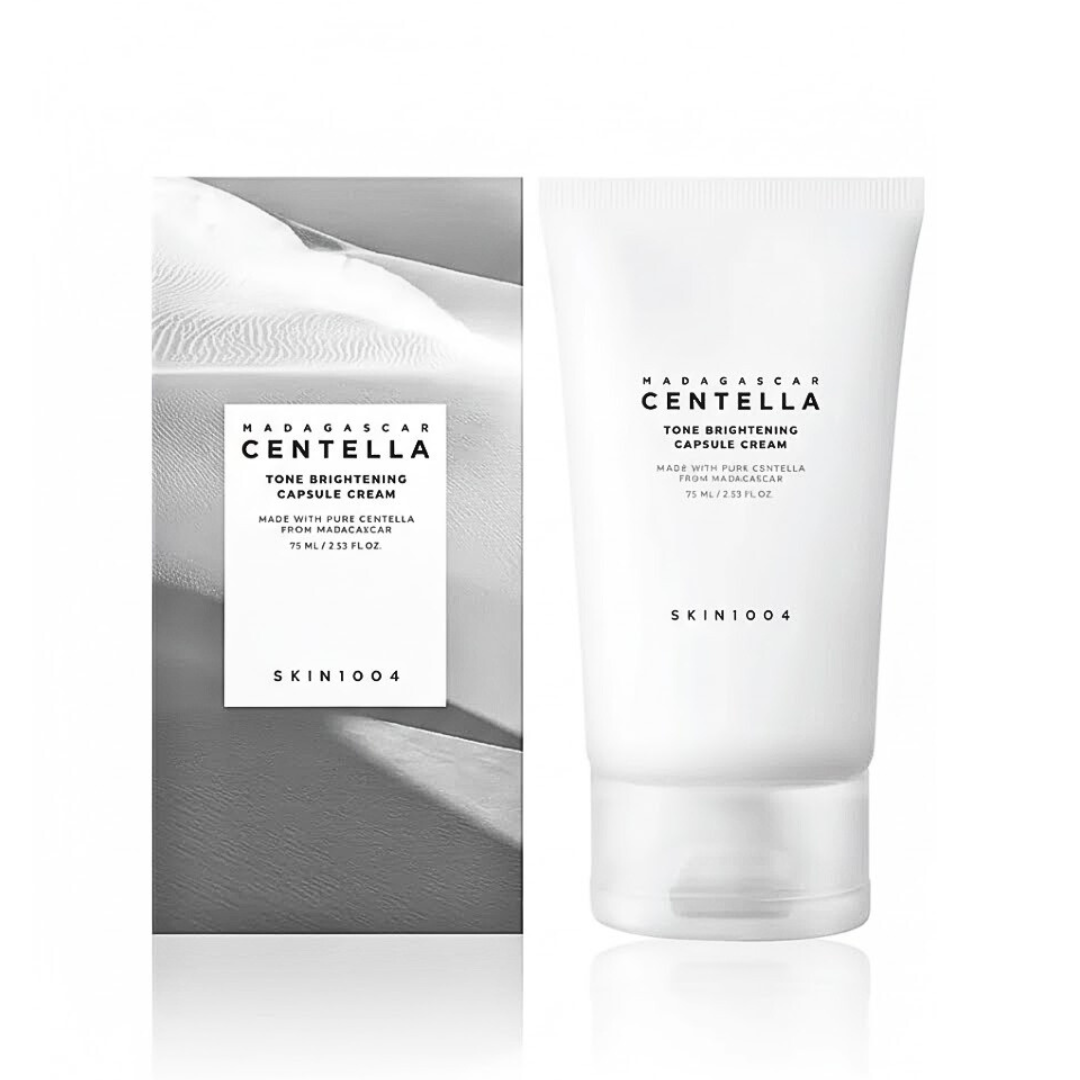Skin-1004-Tone-Brightening-Capsule-Cream-75ml Skin 1004 Centelle Tone Brightening Capsule Cream 75ml – Image 1