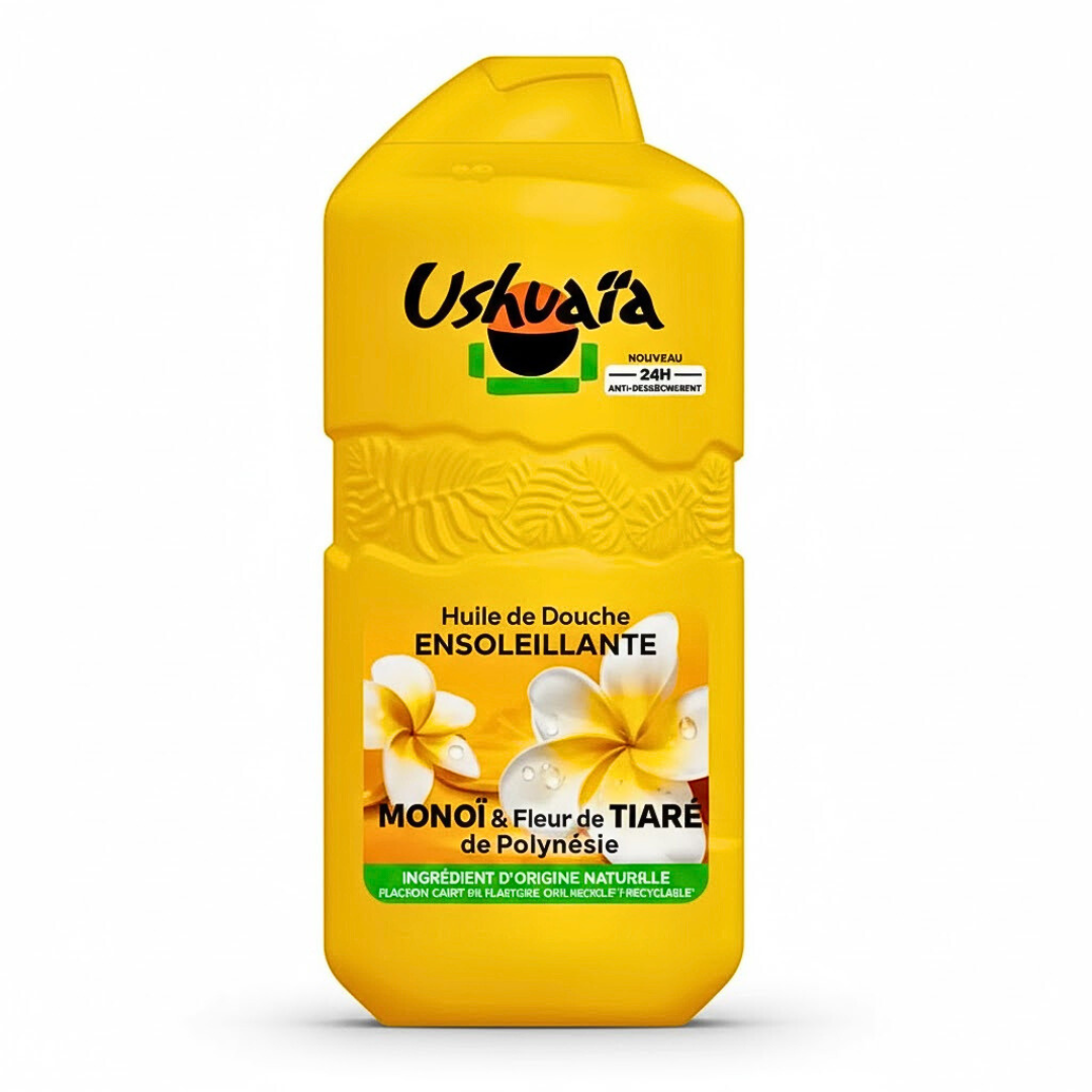 USH-Huile-de-DoucheMonoi-Tiare-280ml-1 Ushuaia Huile De Douche Monoi Tiare 280ml – Image 1
