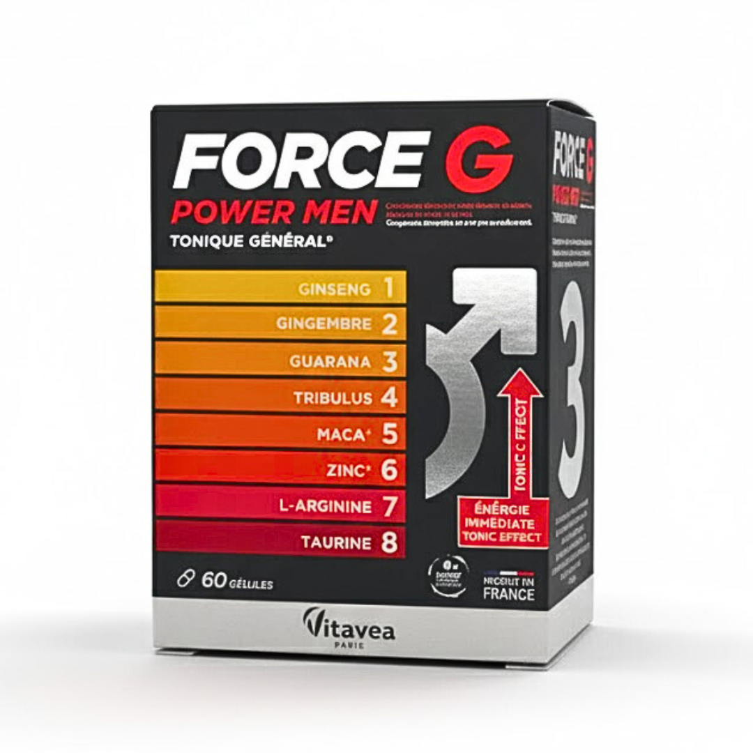 Vitavea-Force-G-Power-Men-60gelules Vitavea Force G Power Men 60 Gelules – Image 1