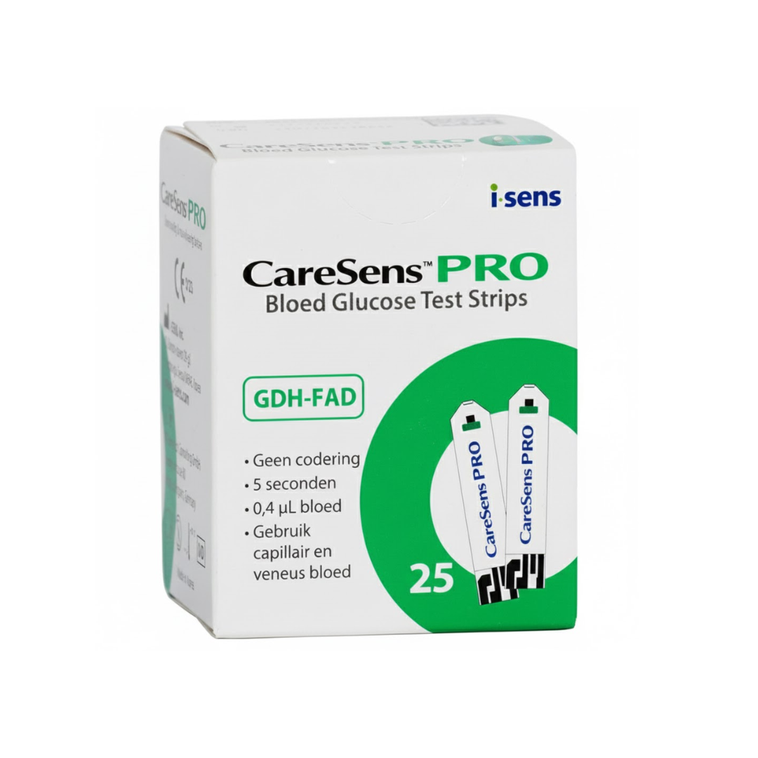 Caresens-Pro-bandelette-25pcs Caresens Pro bandelette 25pcs – Image 1