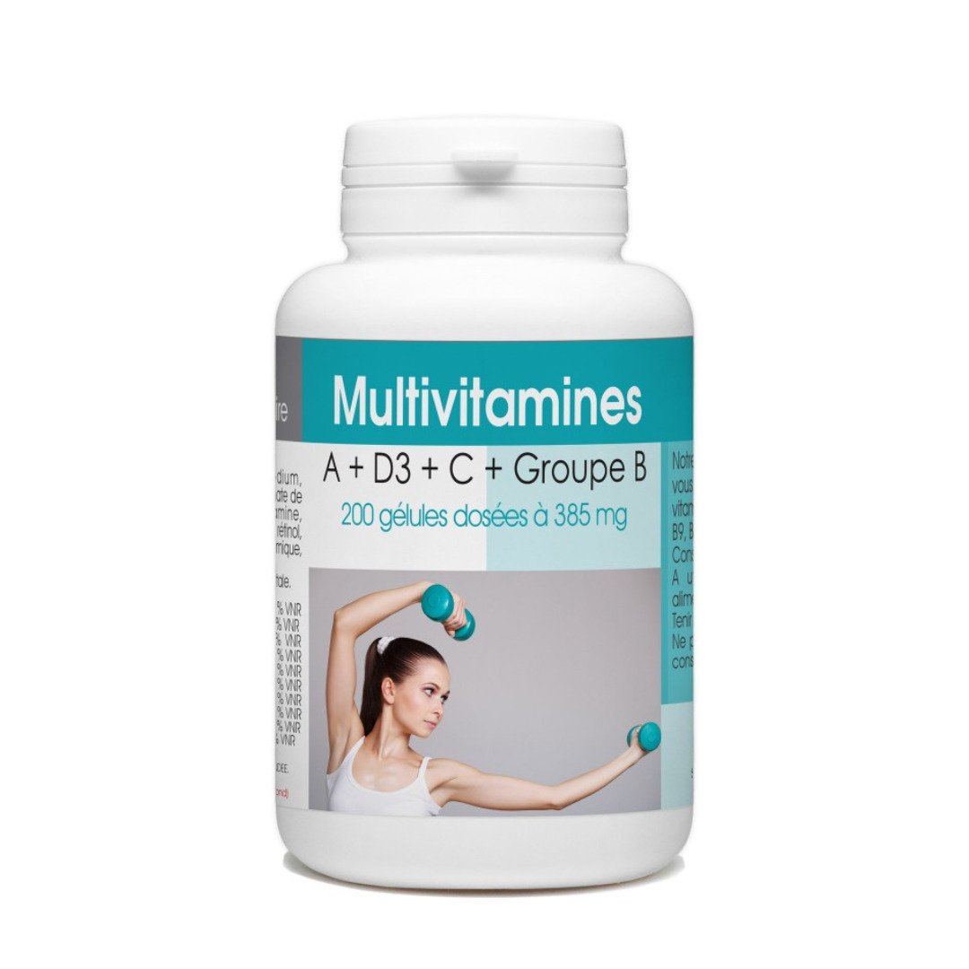 GPH-Multivitamines-200-gelules GPH Multivitamines 200 Gelules – Image 1