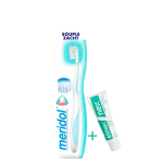 Meridol Brosse A Dent Extra Souple+Elmex Dentifrice Echantillent Pack
