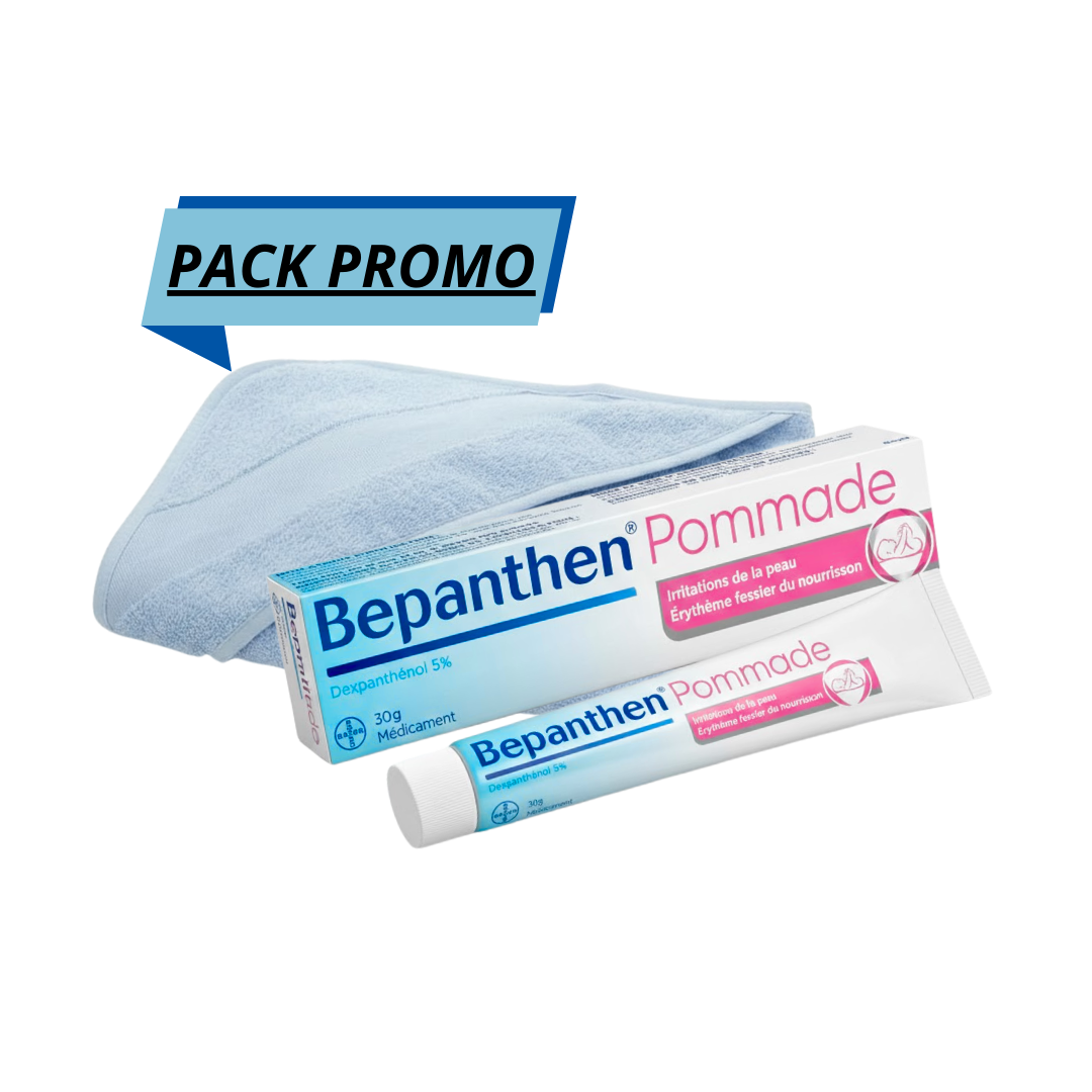 BEPANTHEN-Tube-30grsServiette-BB BEPANTHEN Tube 30grammes+Serviette Bebe – Image 1