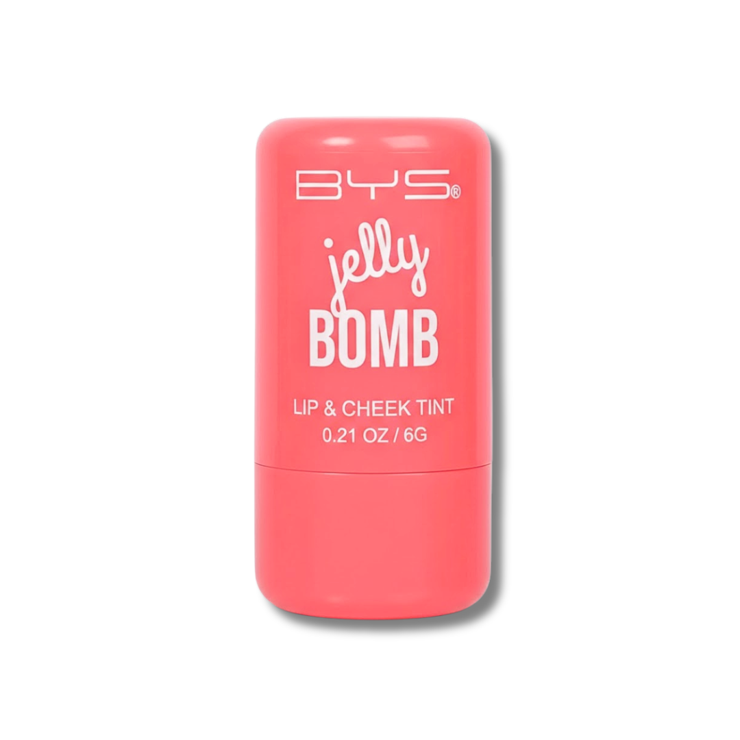 BYS-Jelly-Bomb-Lip-Cheek-Tint-Coral-Crush BYS Jelly Bomb Lip & Cheek Tint Coral Crush – Image 1