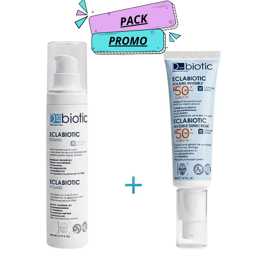 D-biotic-Eclabio-IntenseEclabio-Solaire-Invisible-Duo-Pack D-Biotic Eclabio Intense+Eclabio Solaire Invisible Pack – Image 1