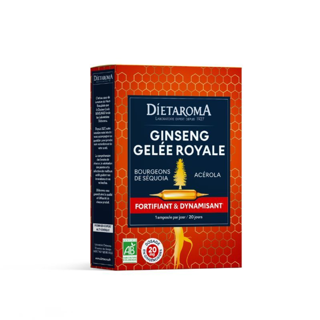 Dietaroma-Ginseng-Gelee-Eoyale-20-Ampoules Dietaroma Ginseng & Gelee Eoyale 20 Ampoules – Image 1