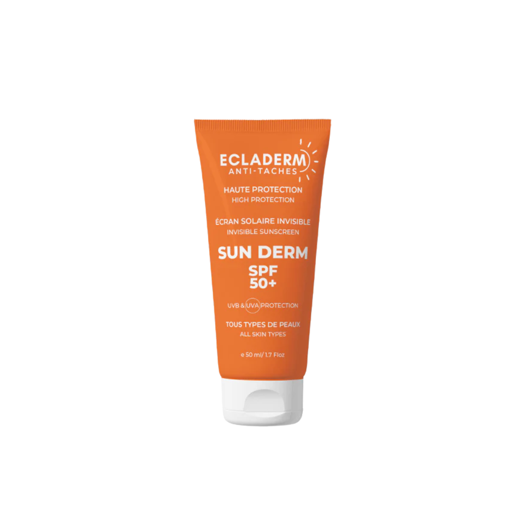 Ecladerm-Sun-Derm-SPF-50 Ecladerm Anti Taches Sun Derm Invisible Spf50+ 50ml – Image 1
