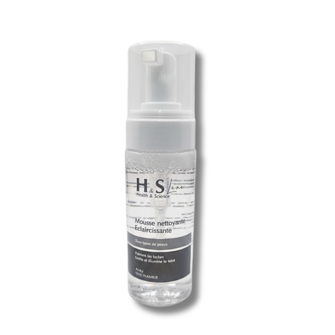 HS-Line-Mousse-Nettoyante-Eclaircissant-150ml H&S Line Mousse Nettoyante Eclaircissant 150ml – Image 1