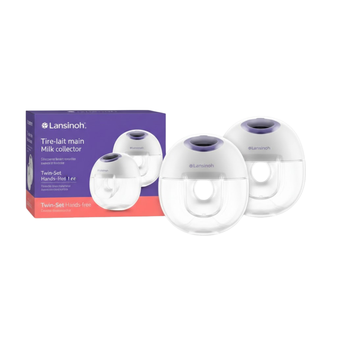 Lansinoh-Tire-Lait-Main-Libre-Compact-Double Lansinoh Tire-Lait Main Libre Compact Double – Image 1