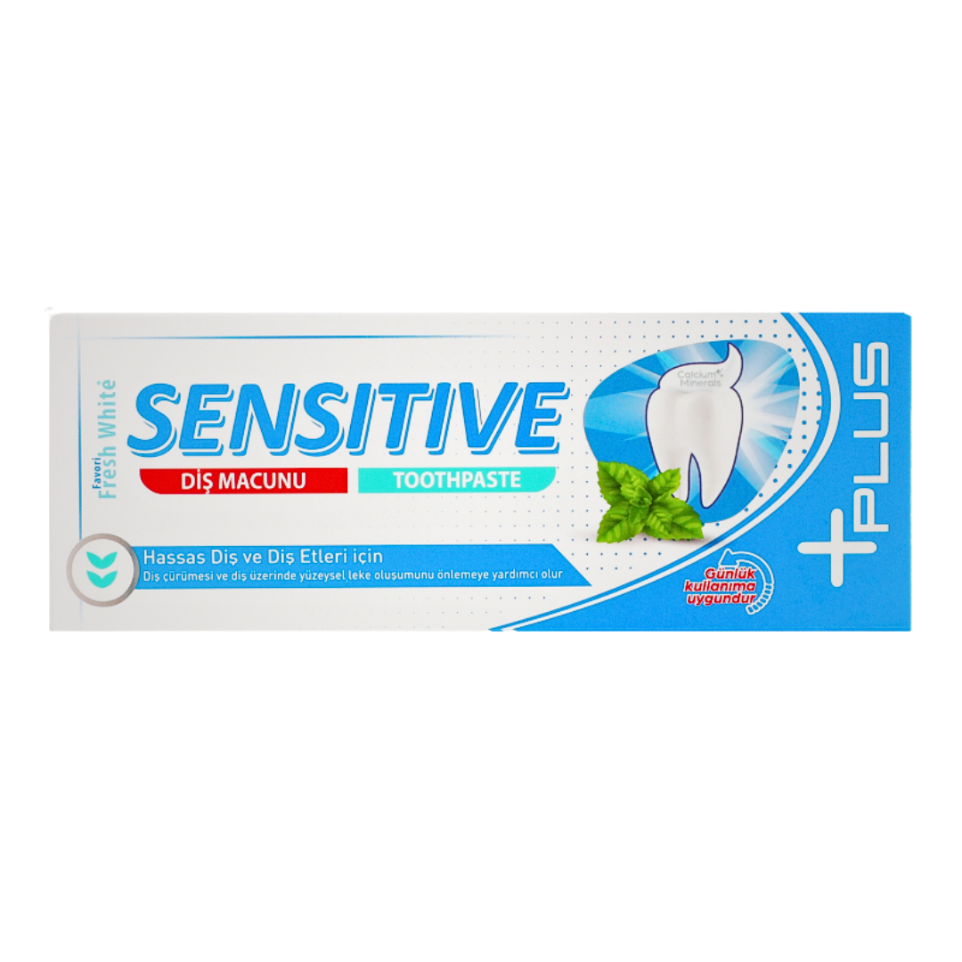 Fresh-White-Sensitive-Plus-90g Fresh White Sensitive Plus+ 90g – Image 1
