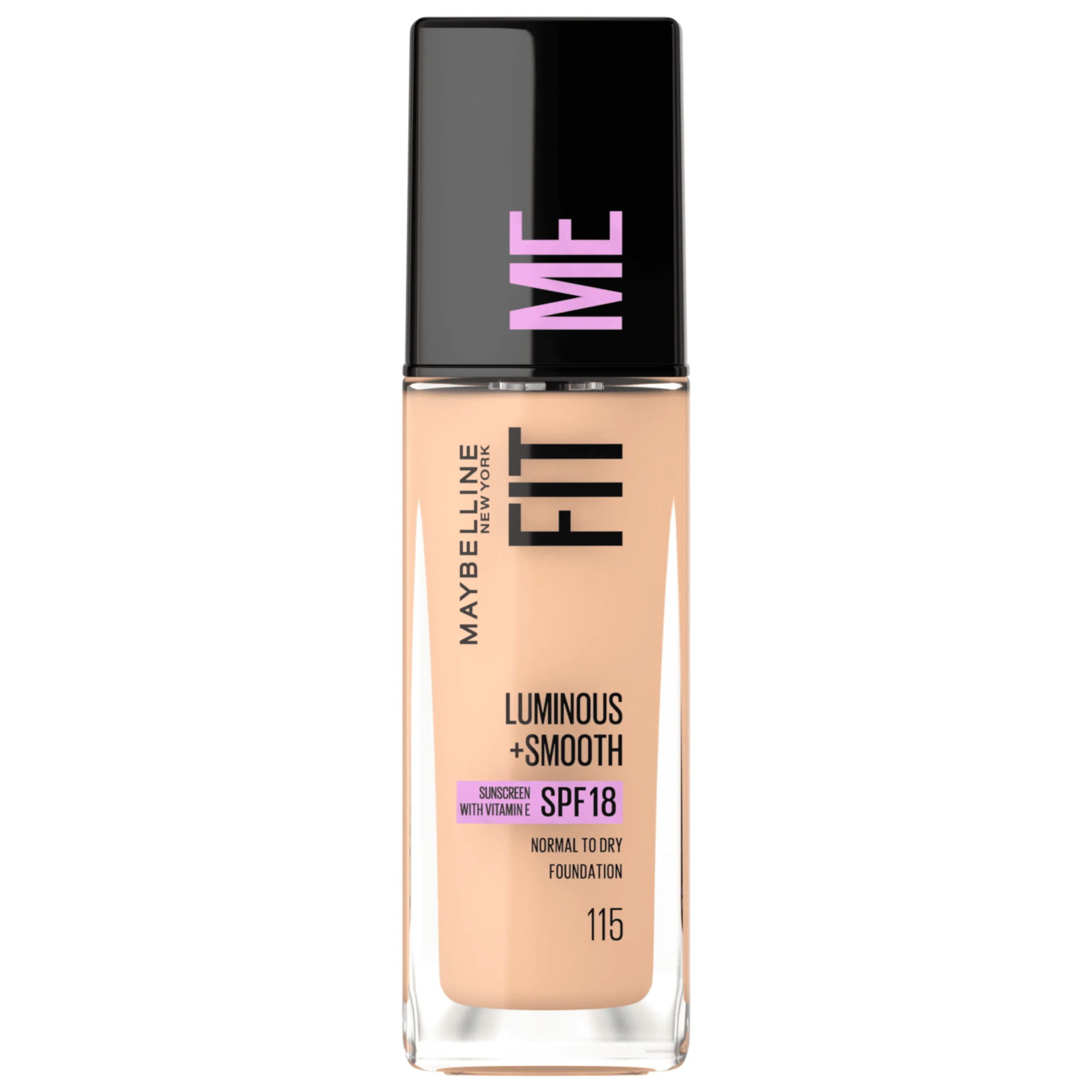 Maybelline-Fit-Me-Fond-De-Teint-Luminous-Smooth-spf18-Nu-115-30ml-scaled-1 Maybelline Fit Me Fond De Teint Luminous +Smooth spf18 Nu 115 30ml – Image 1