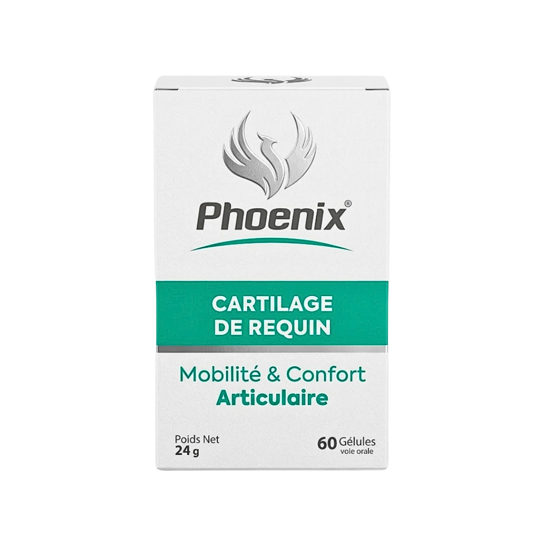 Phoenix-Cartilage-De-Requin-60gelules Phoenix Cartilage De Requin 60 Gelules – Image 1