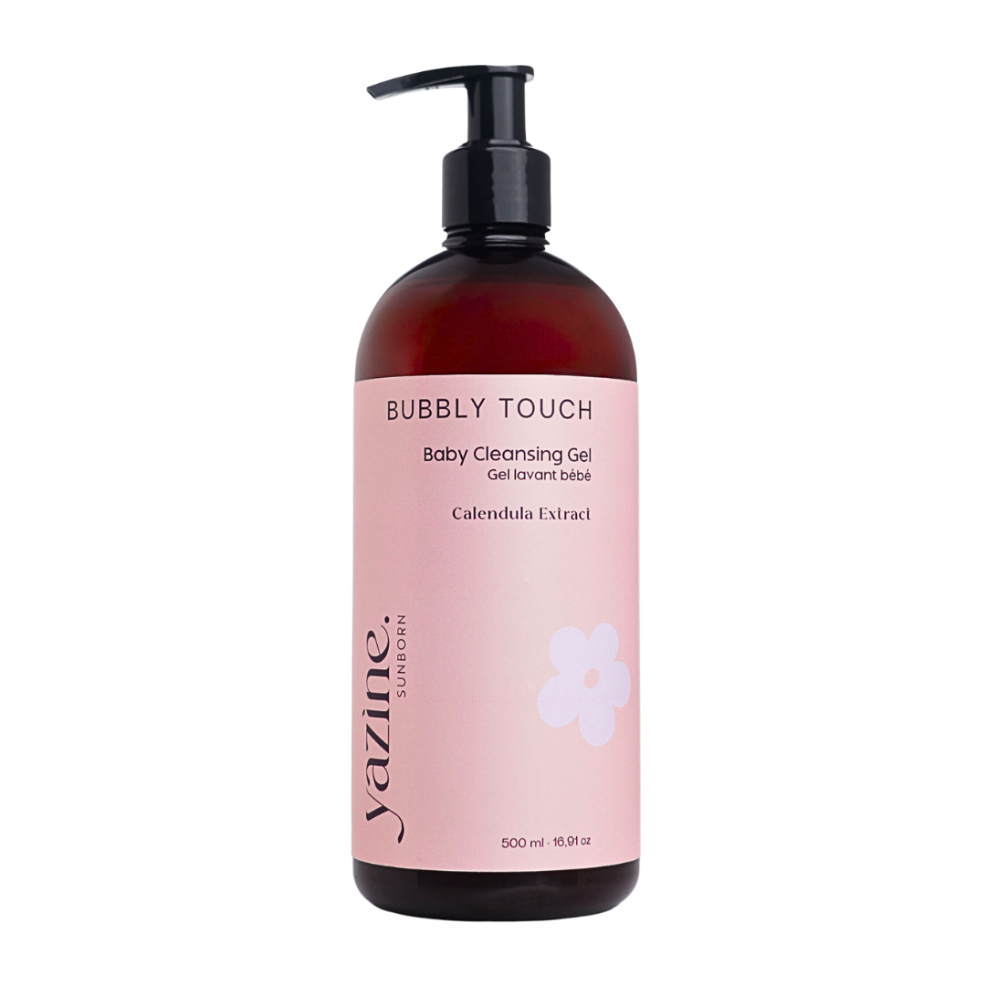 Yazine-Gel-Lavant-Corps-Cheveux-Bebe-500ml Yazine Gel Lavant Corps & Cheveux Bebe 500ml – Image 1